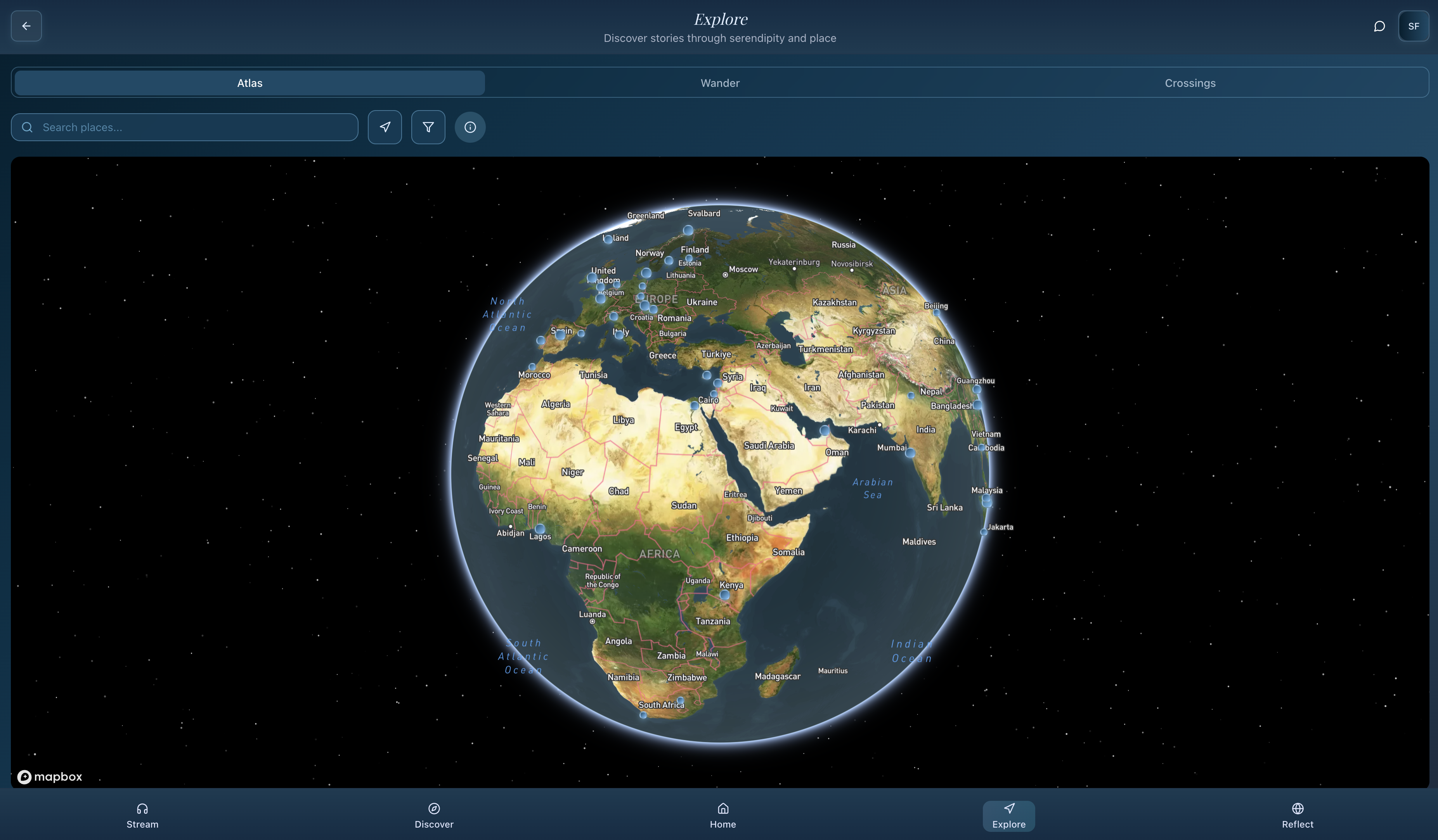 Atlas - Discover stories through place
