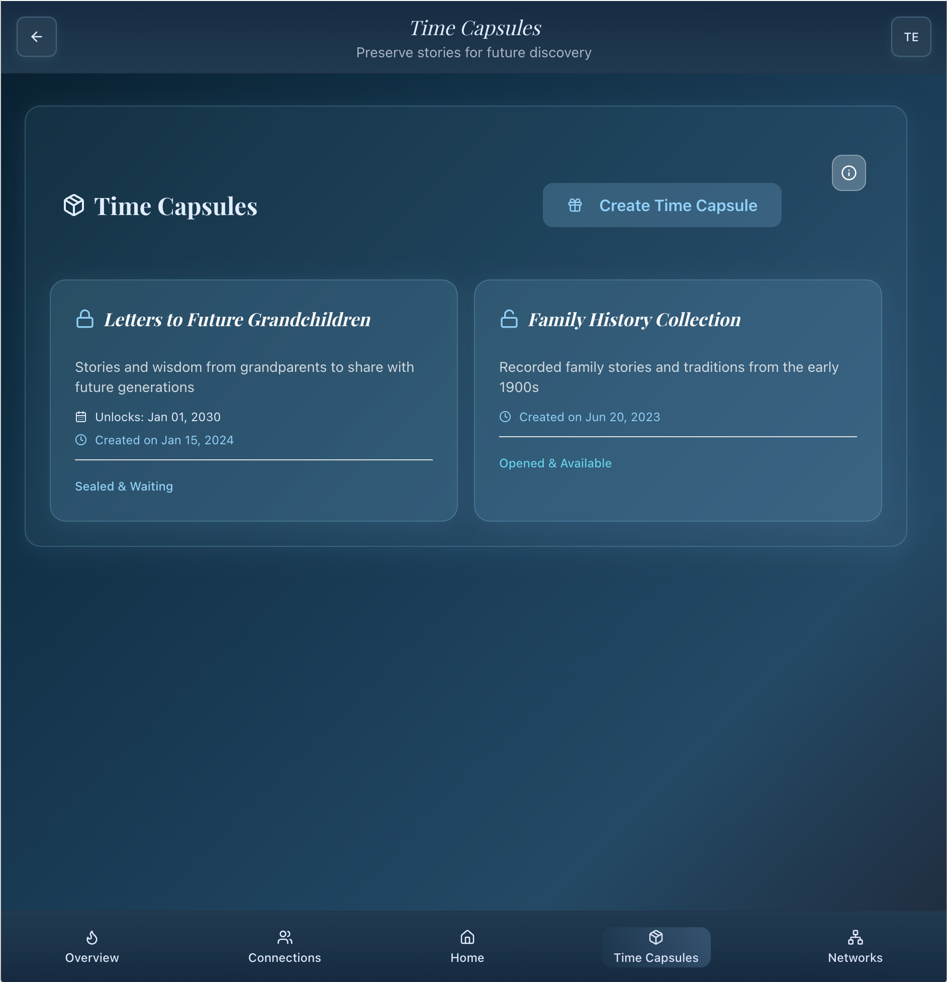 Time Capsules